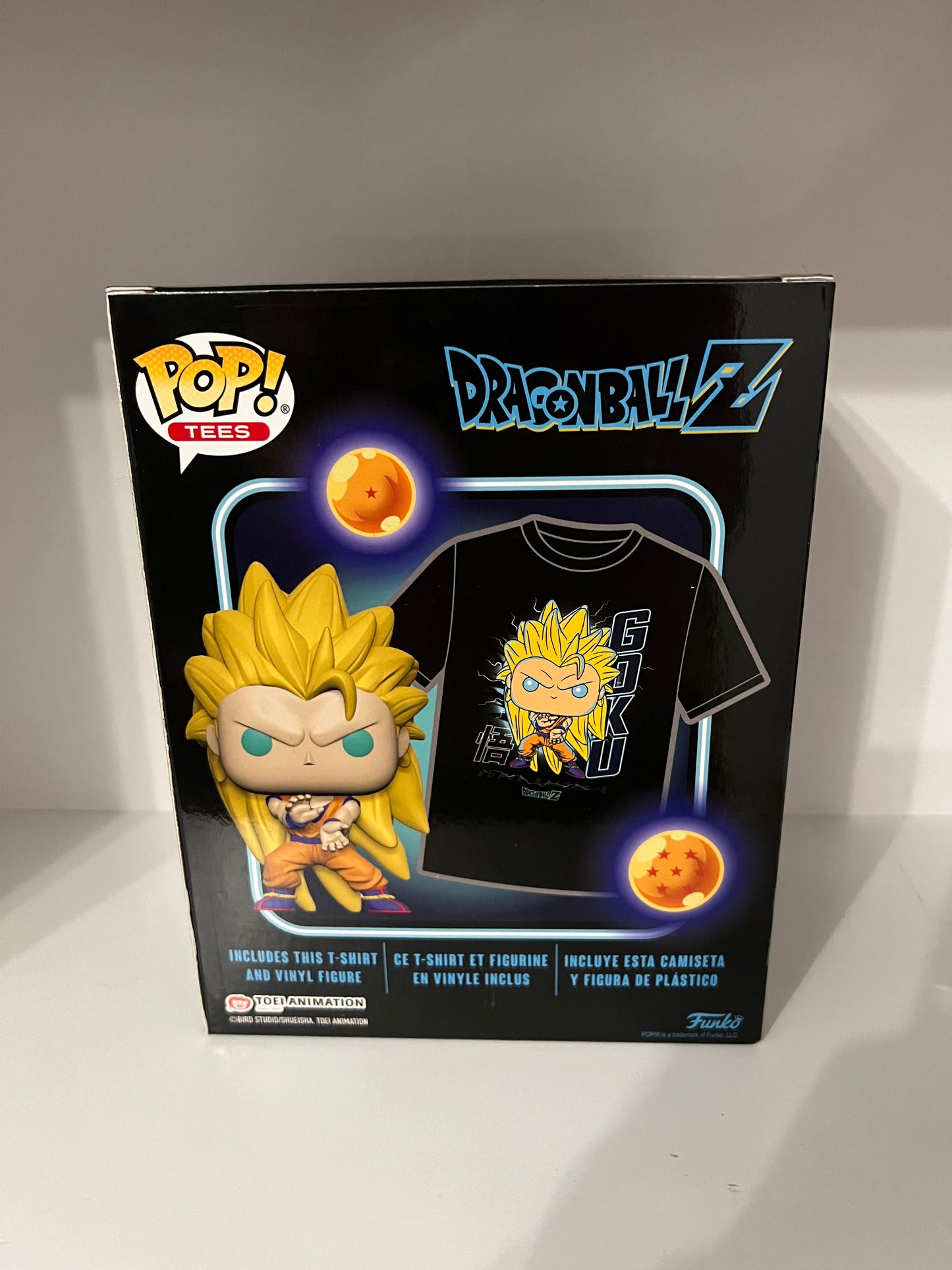 #492 SSJ 3 Goku GITD Tee - Dragonball Z