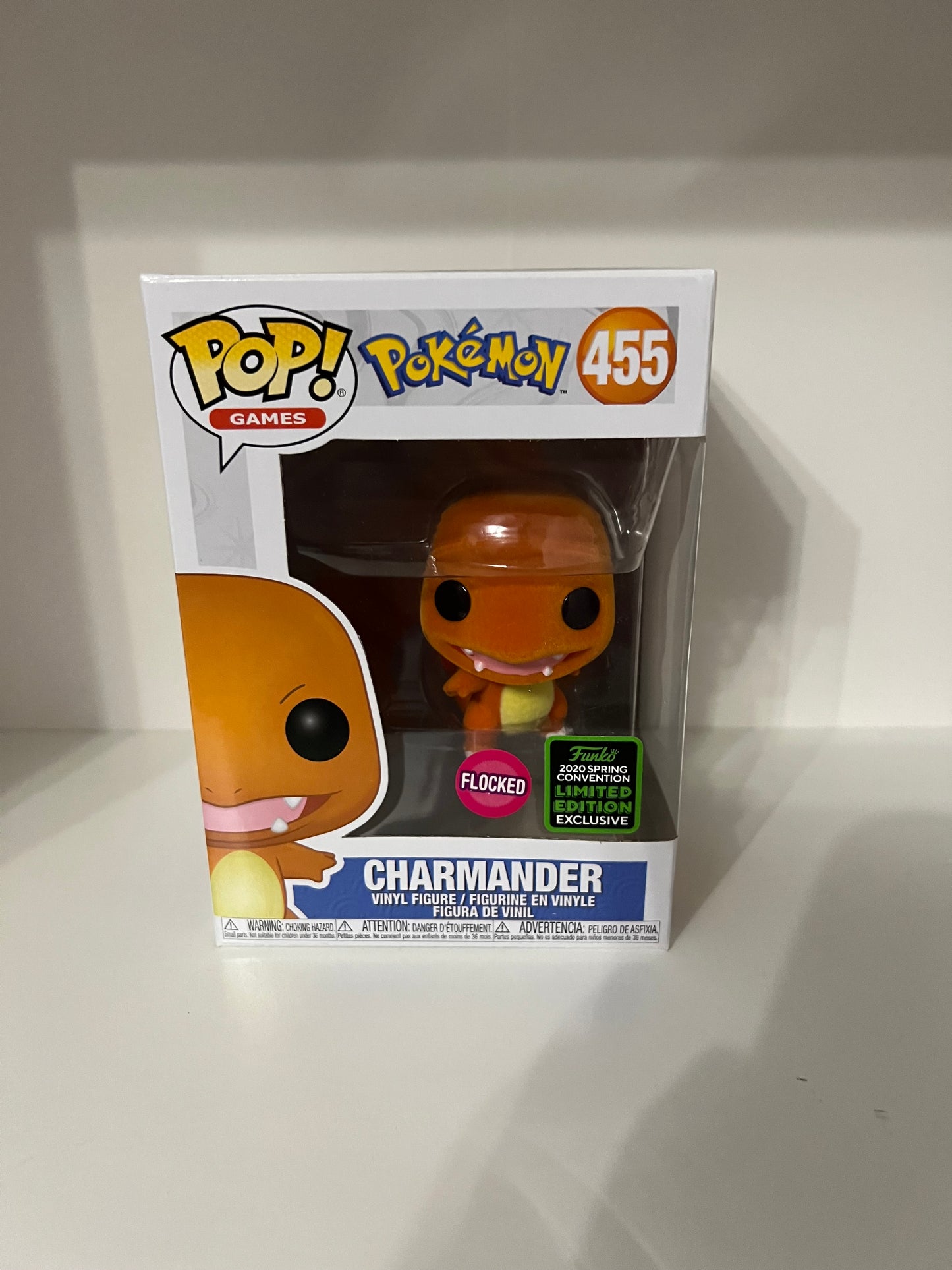 #455 Charmander Flocked - Pokemon