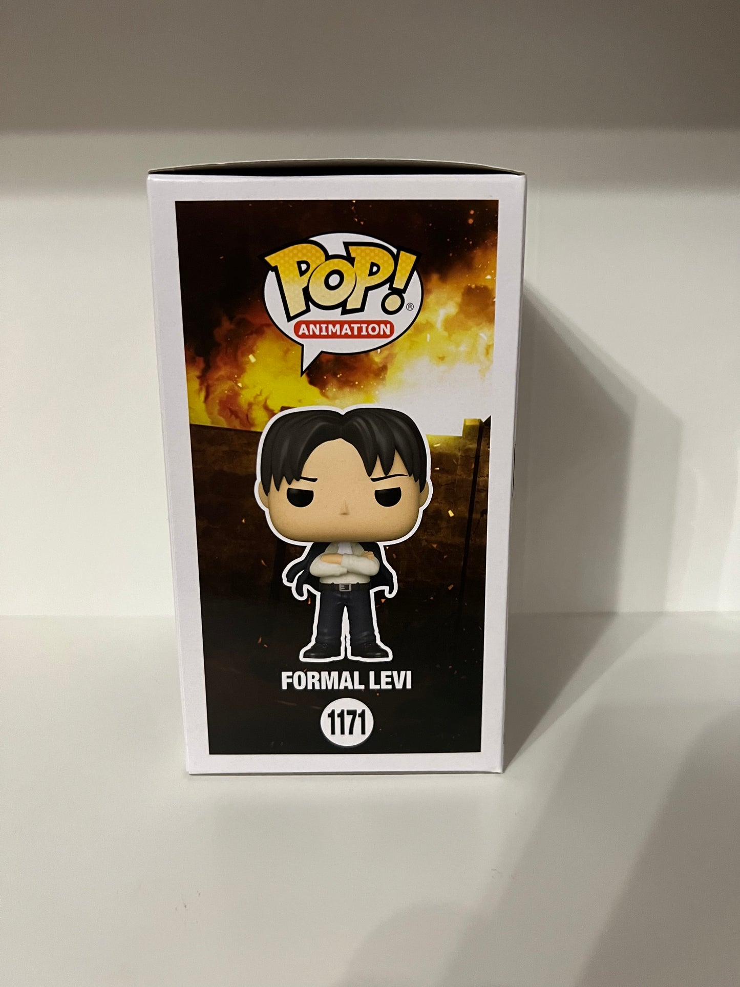 #1171 Formal Levi Gamestop Exclusive - Attack on Titan
