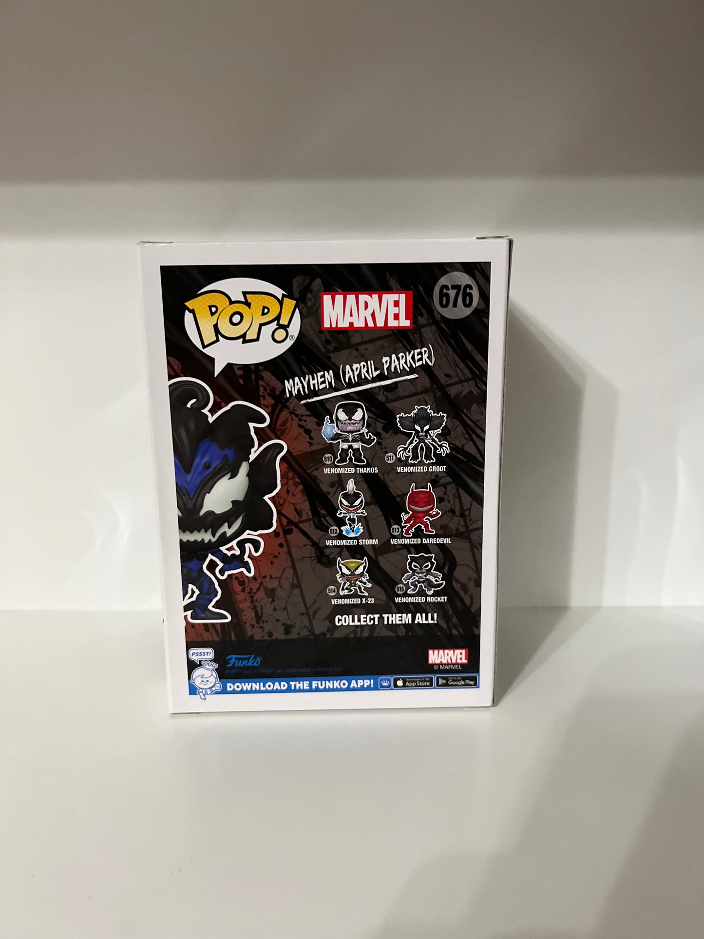 #676 Mayhem (April Parker) GITD - Marvel