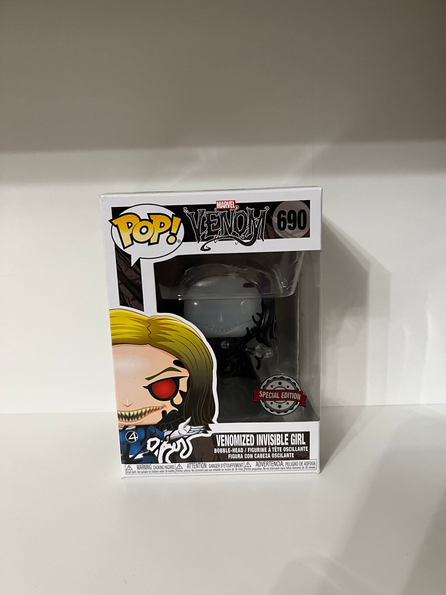 #690 Venomized Invisible Girl - Marvel
