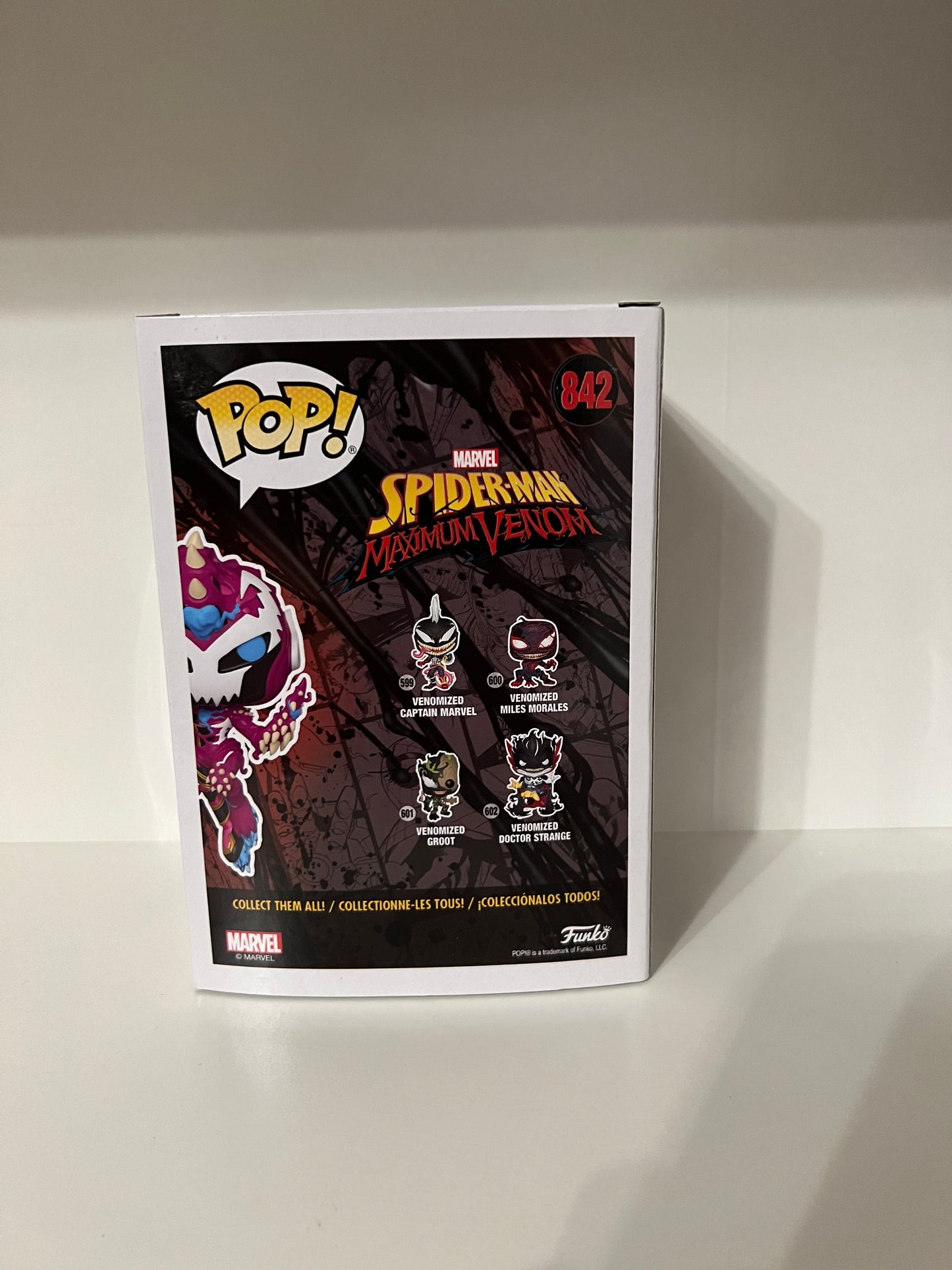 #842 Venomized Ironheart Glow Chase - Marvel