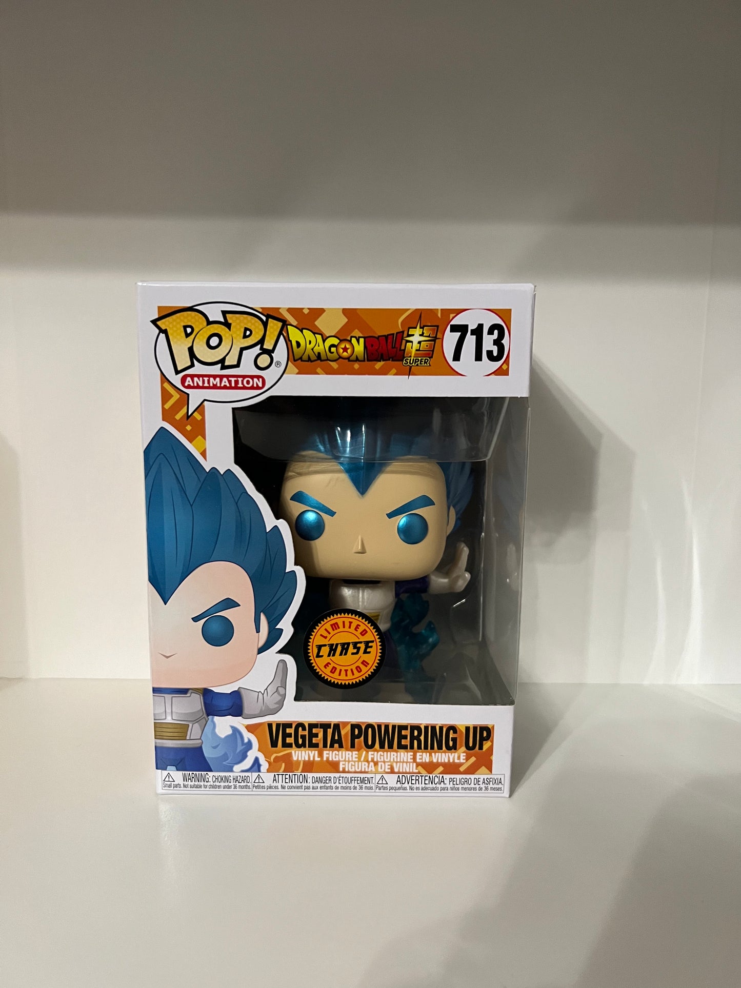 #713 Vegeta Powering Up Chase - Dragonball Z