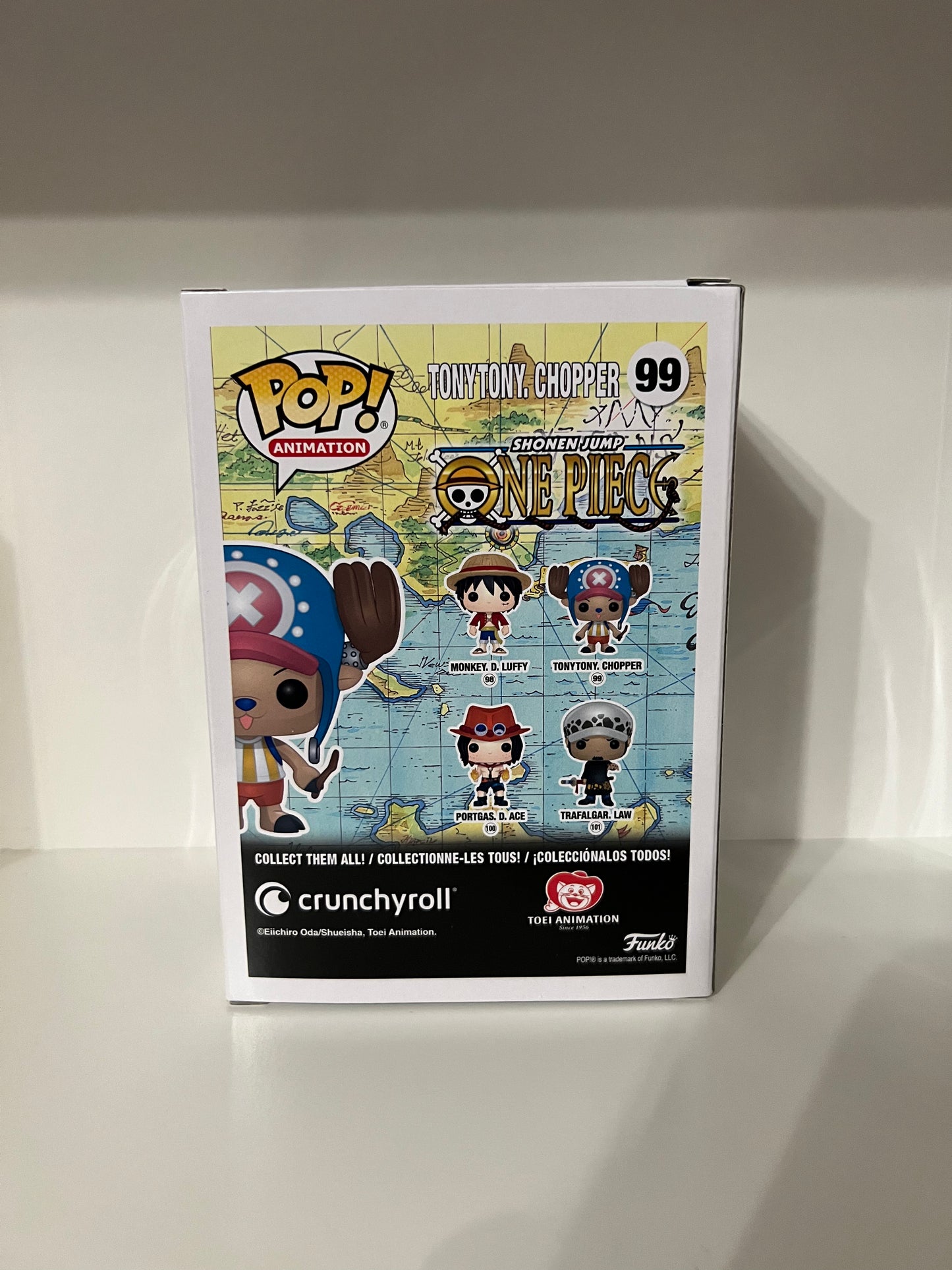 #99 Tony Tony, Chopper Flocked - One Piece