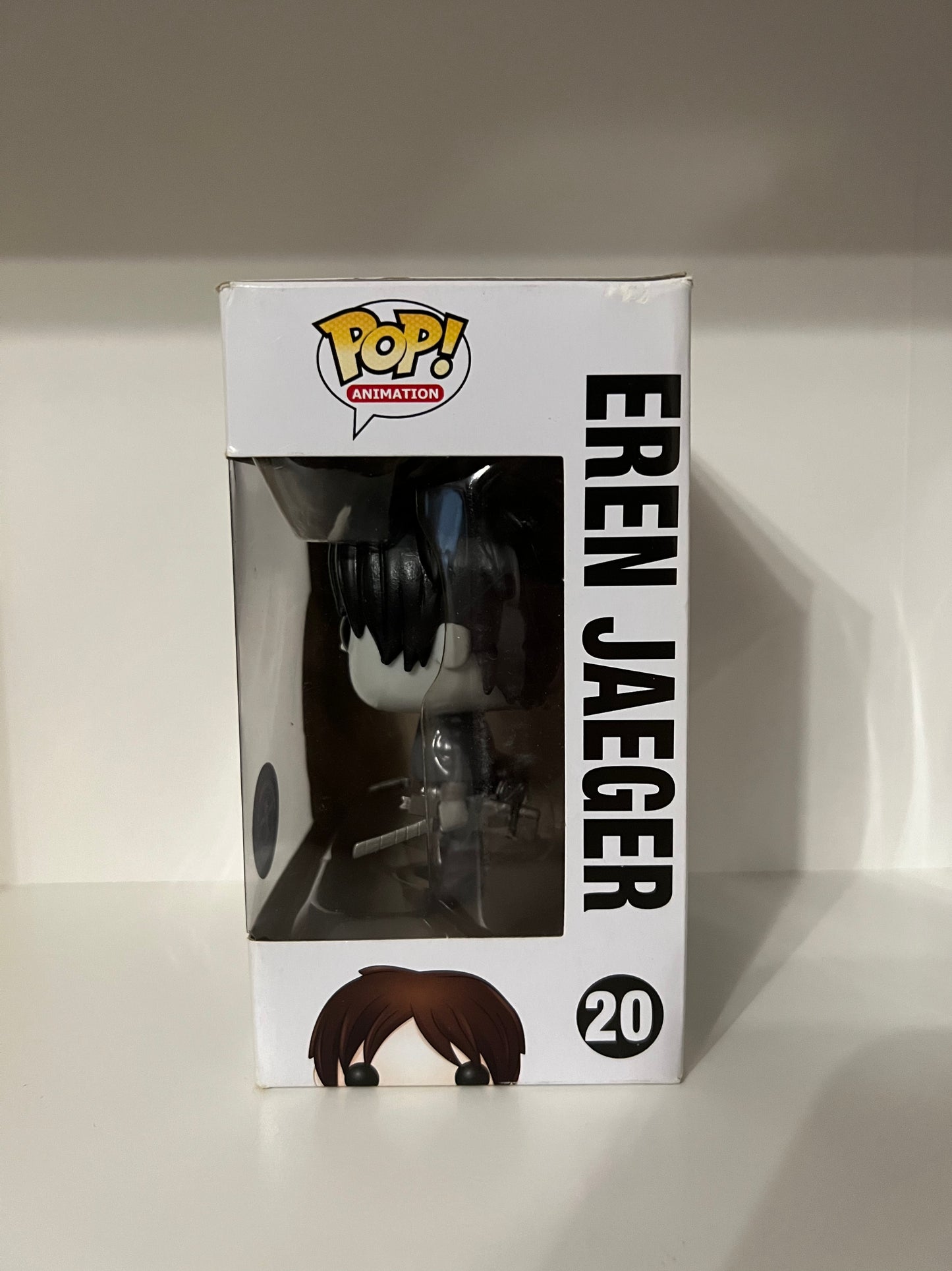 #20 Eren Jaeger (Black & White) - Attack on Titan