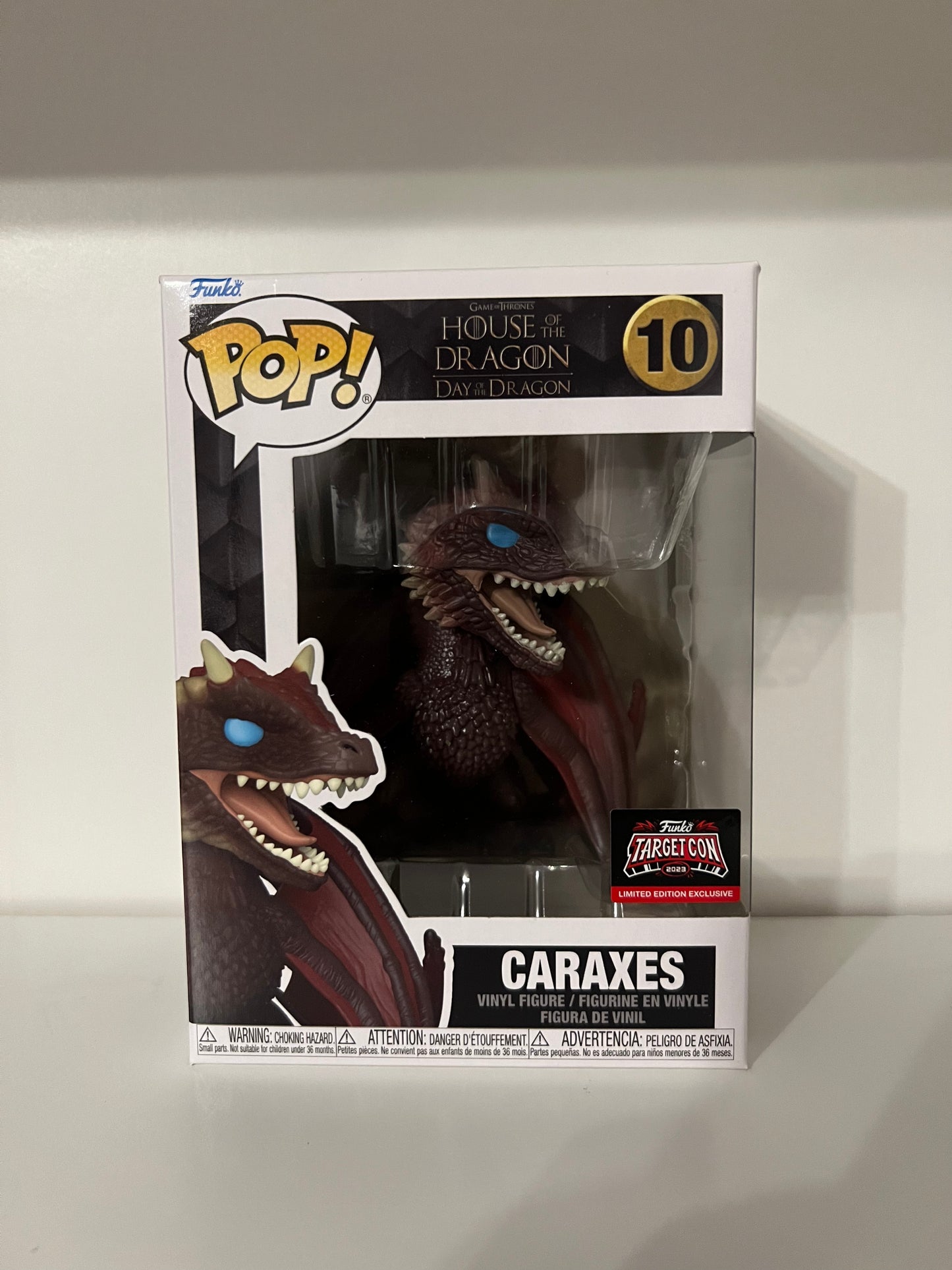 #10  Caraxes Targetcon - House of the Dragon