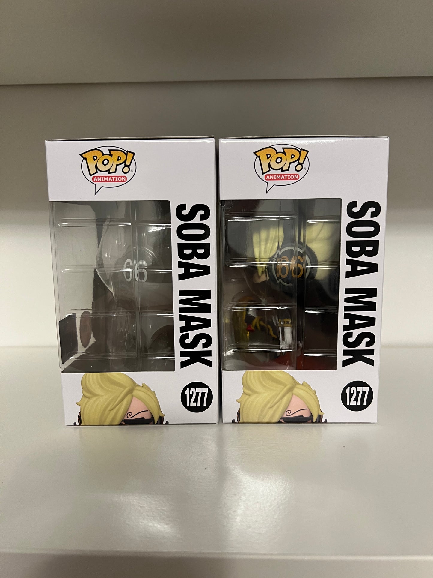 #1277  Soba Mask Chalice collectibles Common + Chase bundle - One Piece
