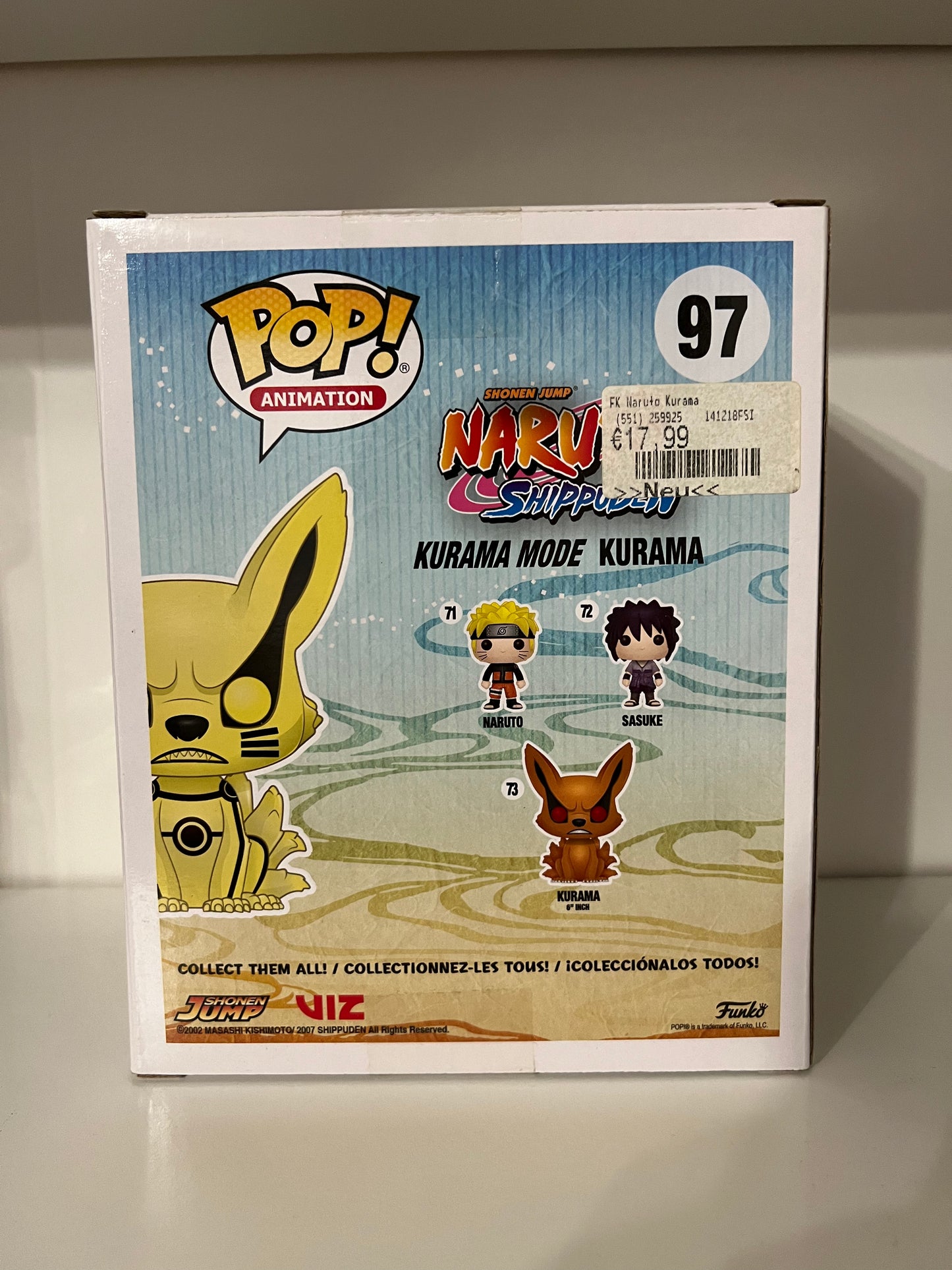 #97  Kurama Glow in the dark *UNOPENED* - Naruto