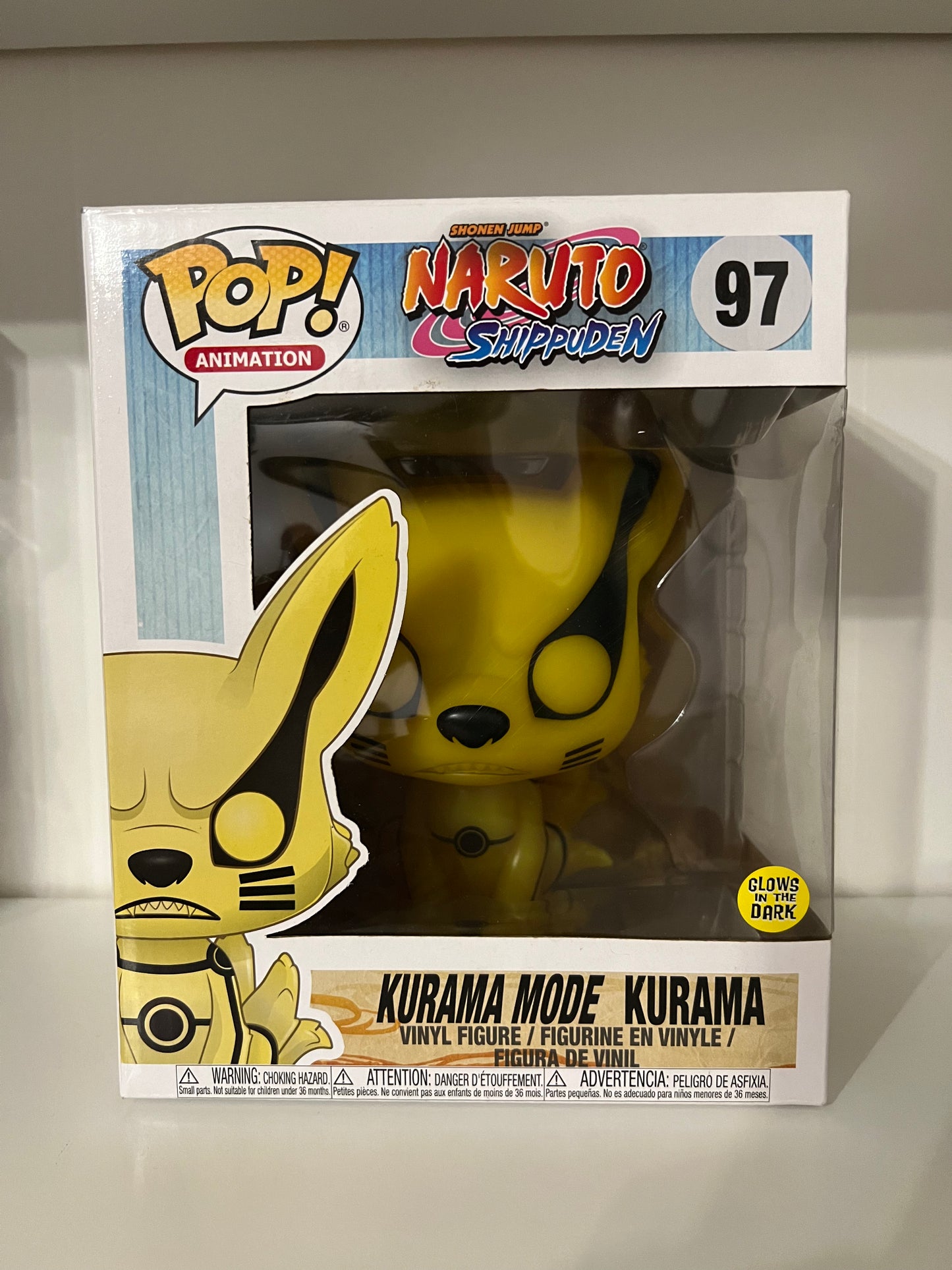#97  Kurama Glow in the dark *UNOPENED* - Naruto