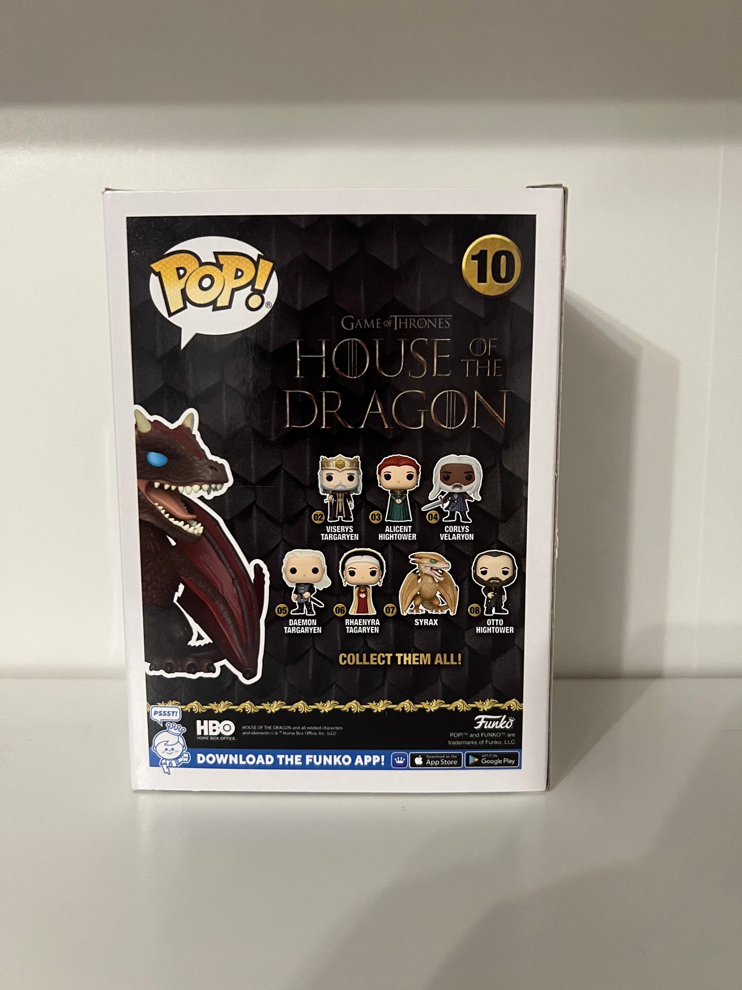 #10  Caraxes Targetcon - House of the Dragon