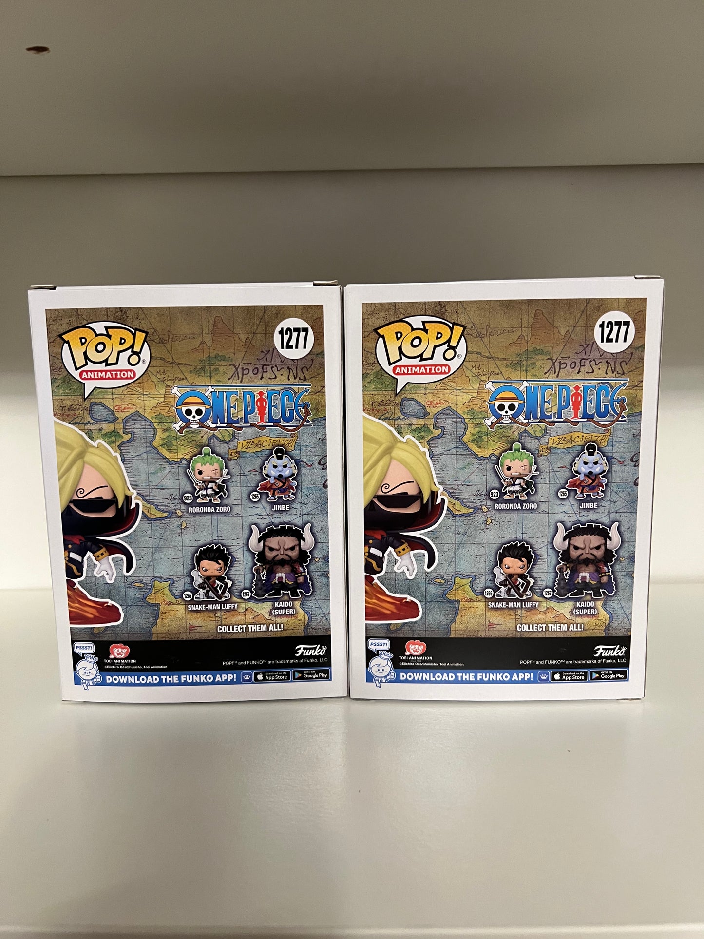 #1277  Soba Mask Chalice collectibles Common + Chase bundle - One Piece