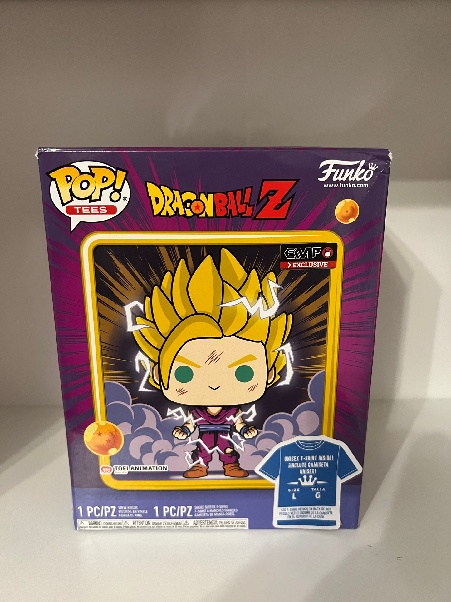 #518  SSJ 2 Gohan GITD Tee set - Dragonball Z