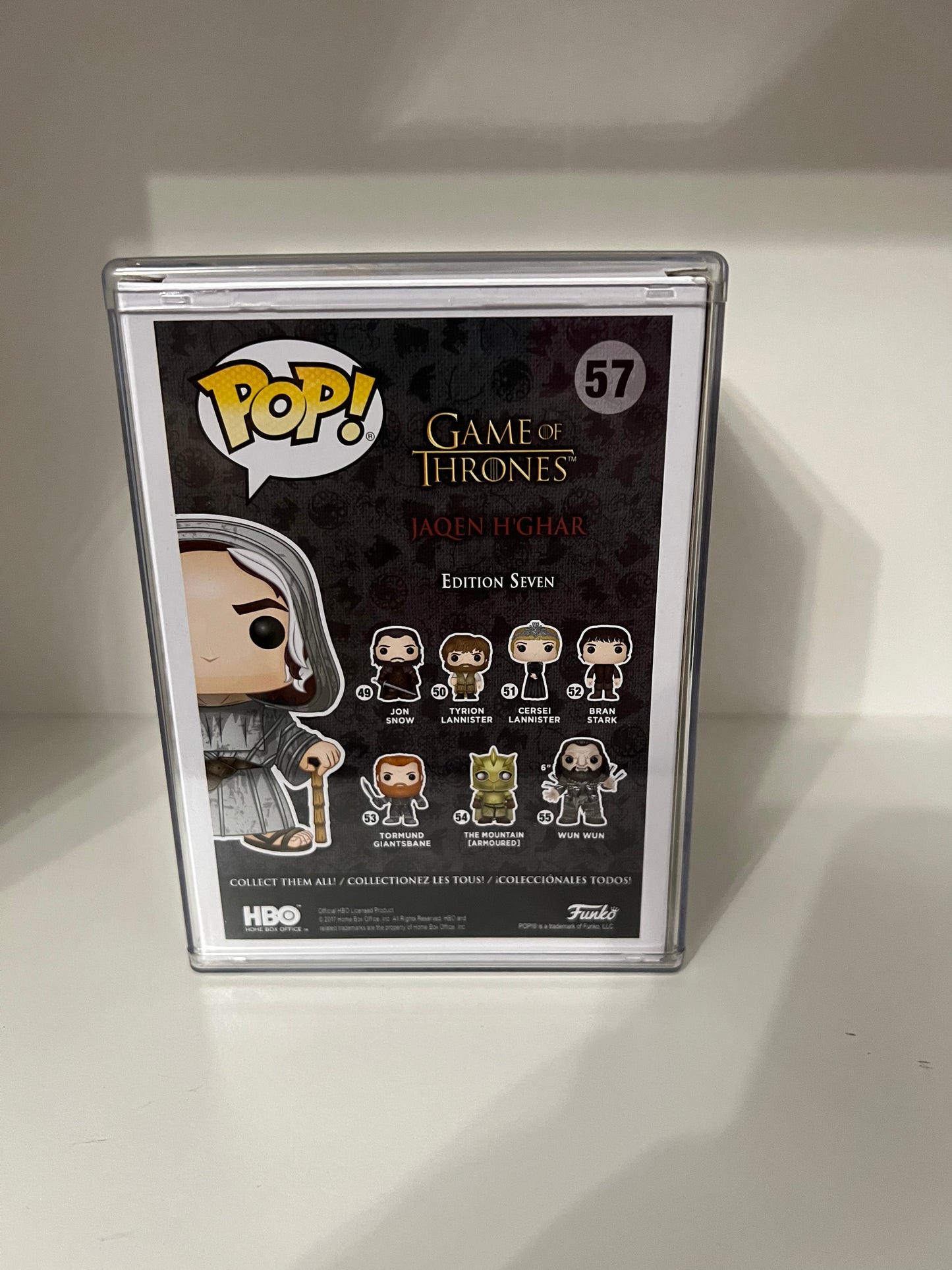 #57  Jaqen H'ghar signed - Game of Thrones