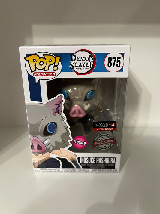 #875  Inosuke Hashibira Flocked - Demon Slayer