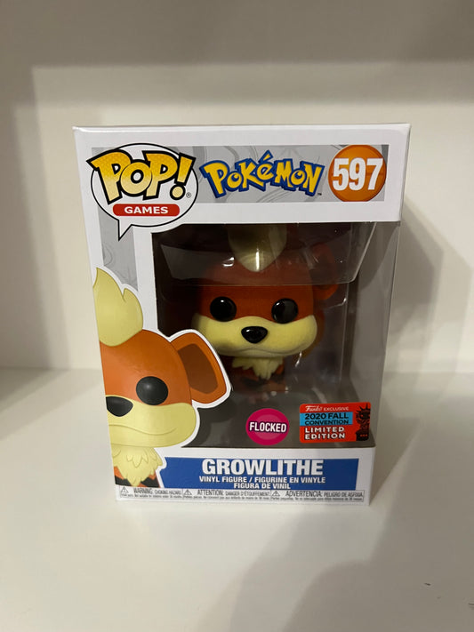 #597  Growlithe Flocked - Pokemon