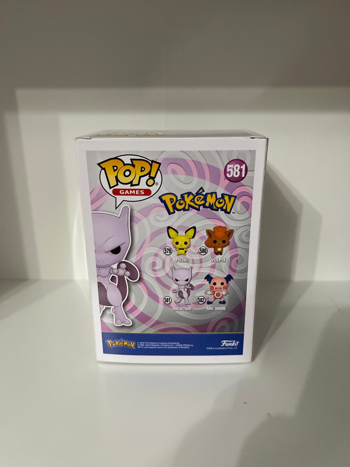 #581  Mewtwo Flocked - Pokemon