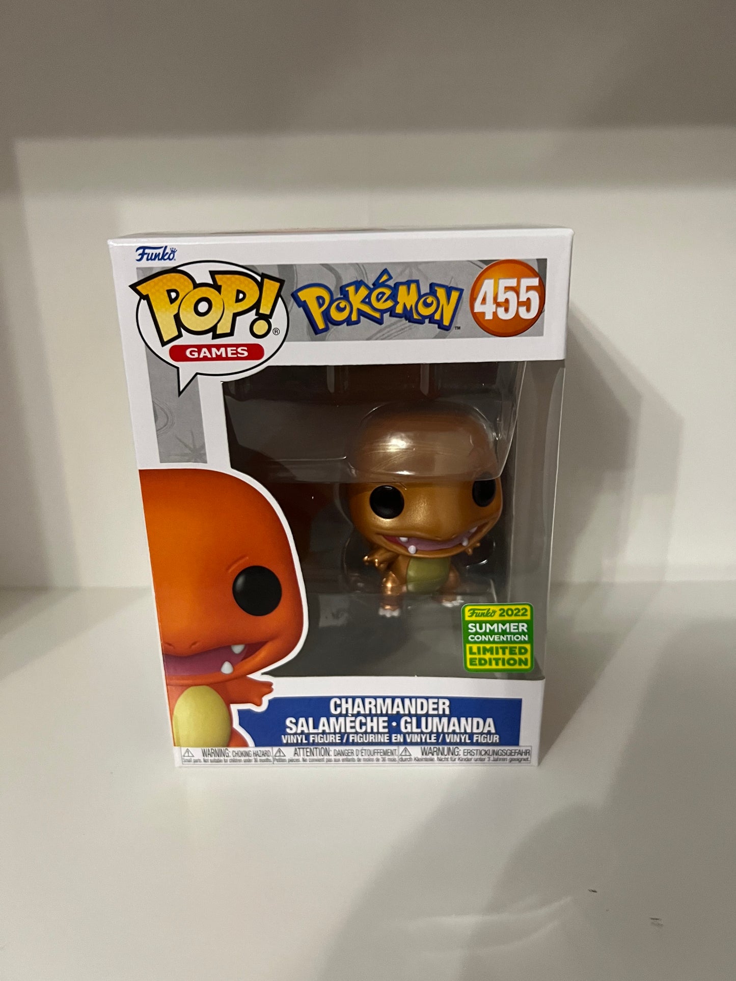 #455  Charmander Metallic - Pokemon