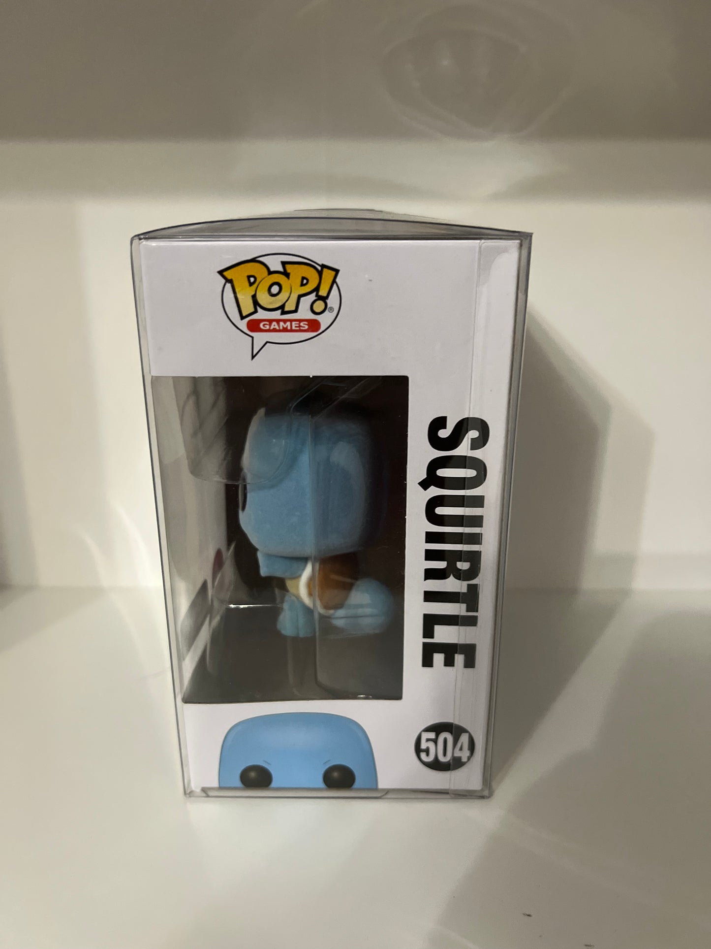 #504  Squirtle Flocked - Pokemon