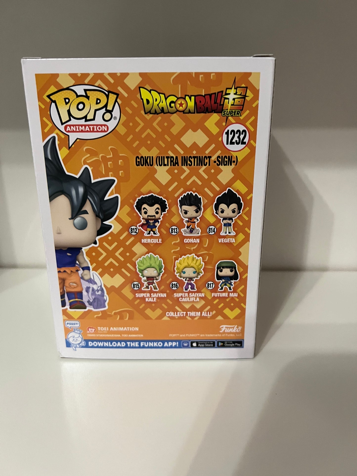 #1232  Goku (Ultra Instinct -sign-) - Dragonball Z