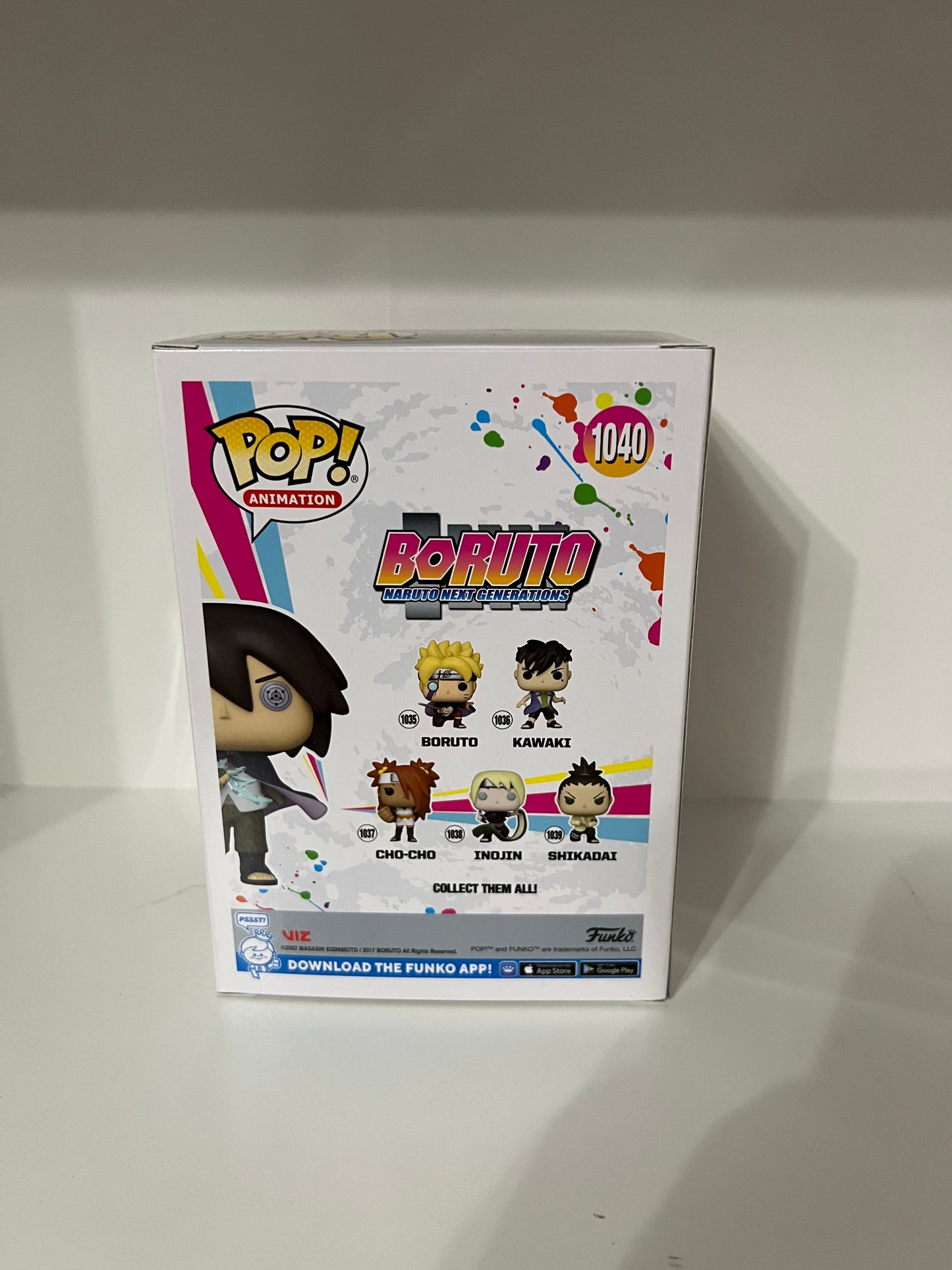 #1040  Sasuke Glow Chase - Boruto