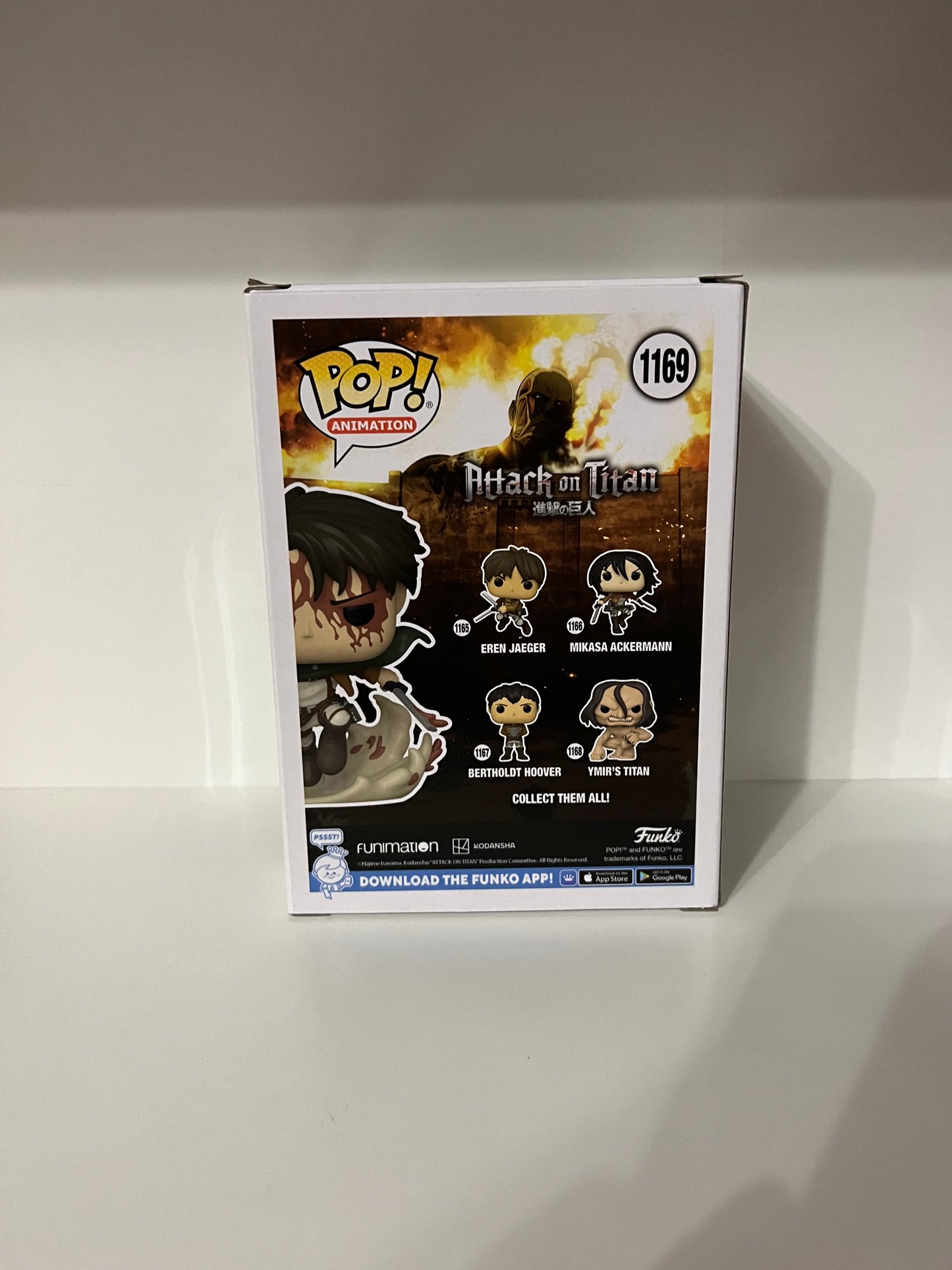 #1169  Battle Levi AE Exclusive - Attack on Titan