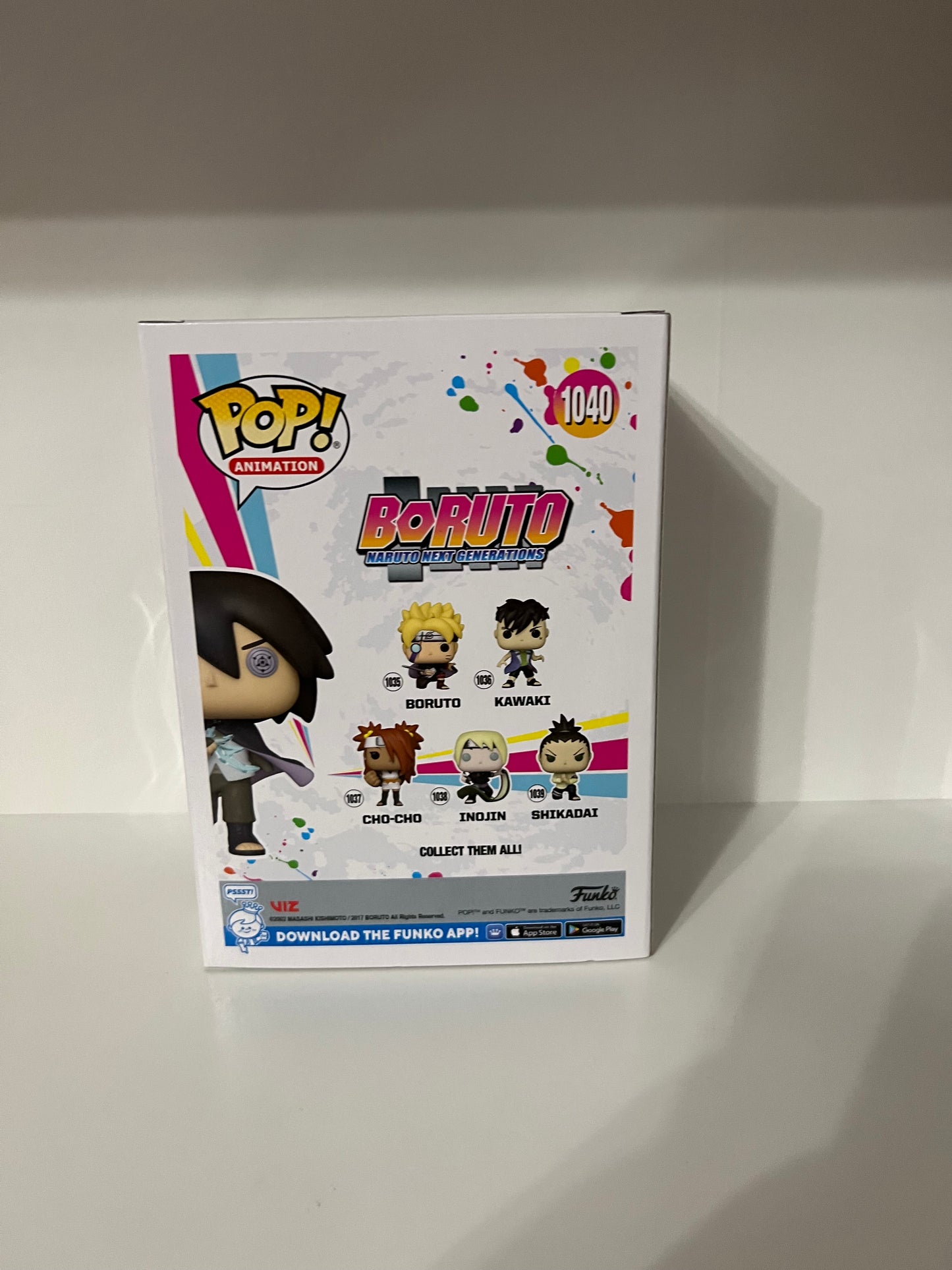 #1040 Sasuke Glow Chase - Boruto