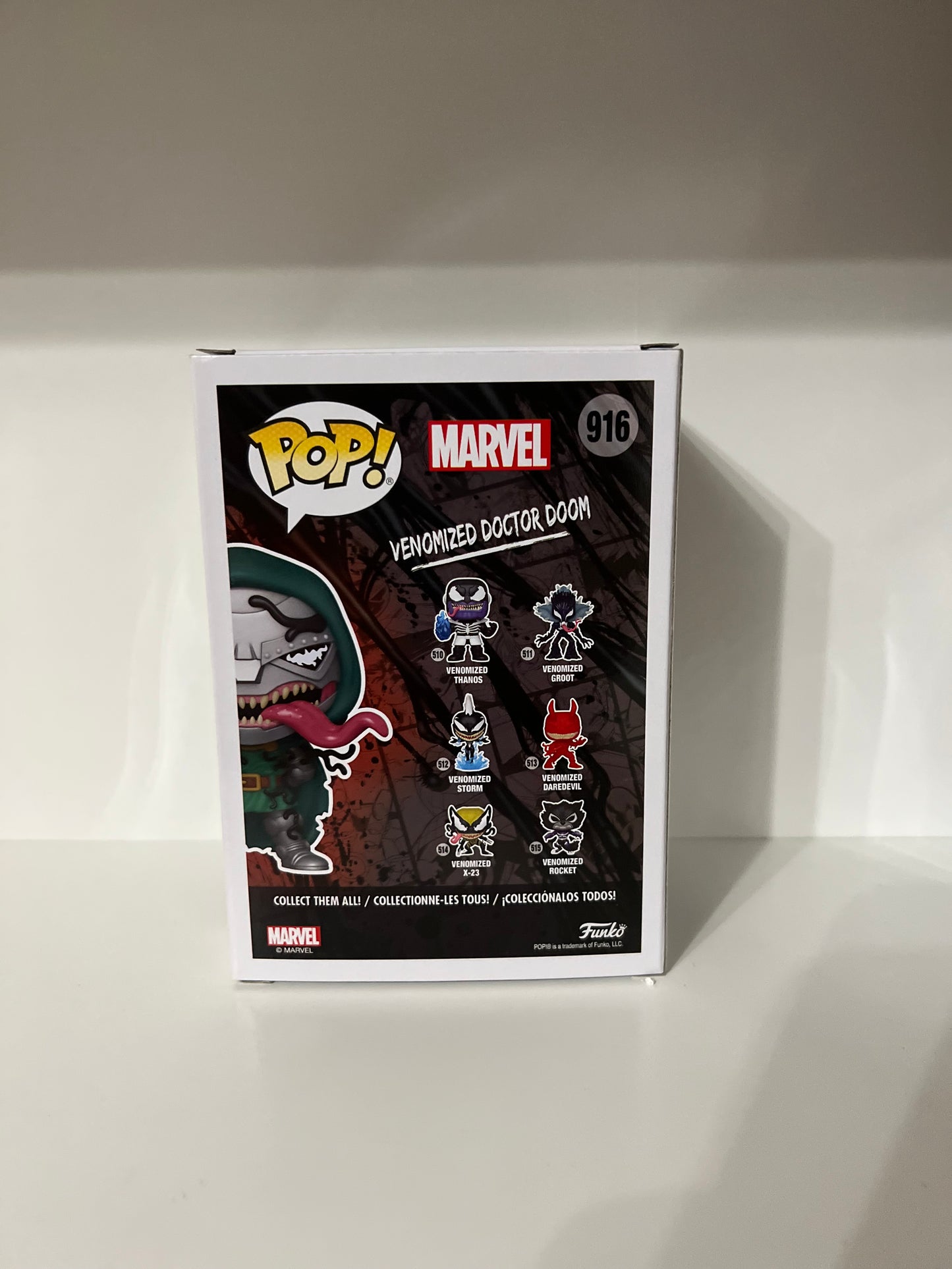 #916  Venomized Doctor Doom Glow Chase - Marvel