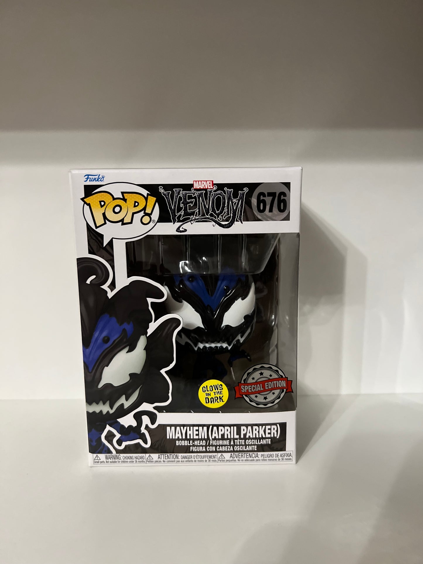 #676  Mayhem (April Parker) GITD - Marvel