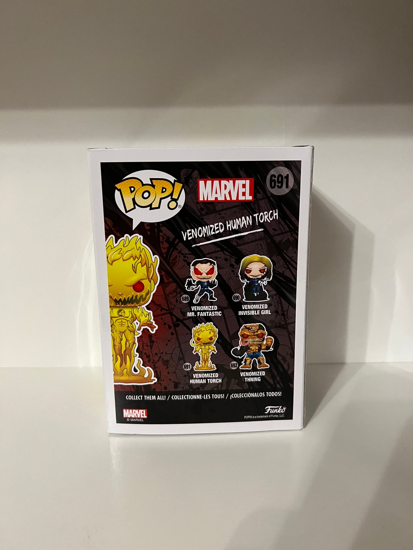 #691  Venomized Human Torch - Marvel