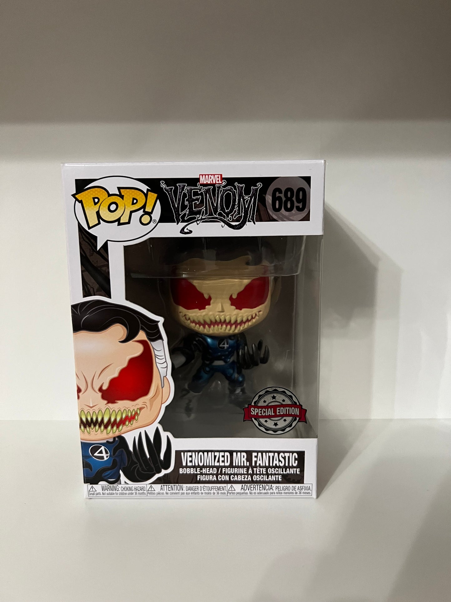 #689  Venomized Mr. Fantastic Metallic - Marvel