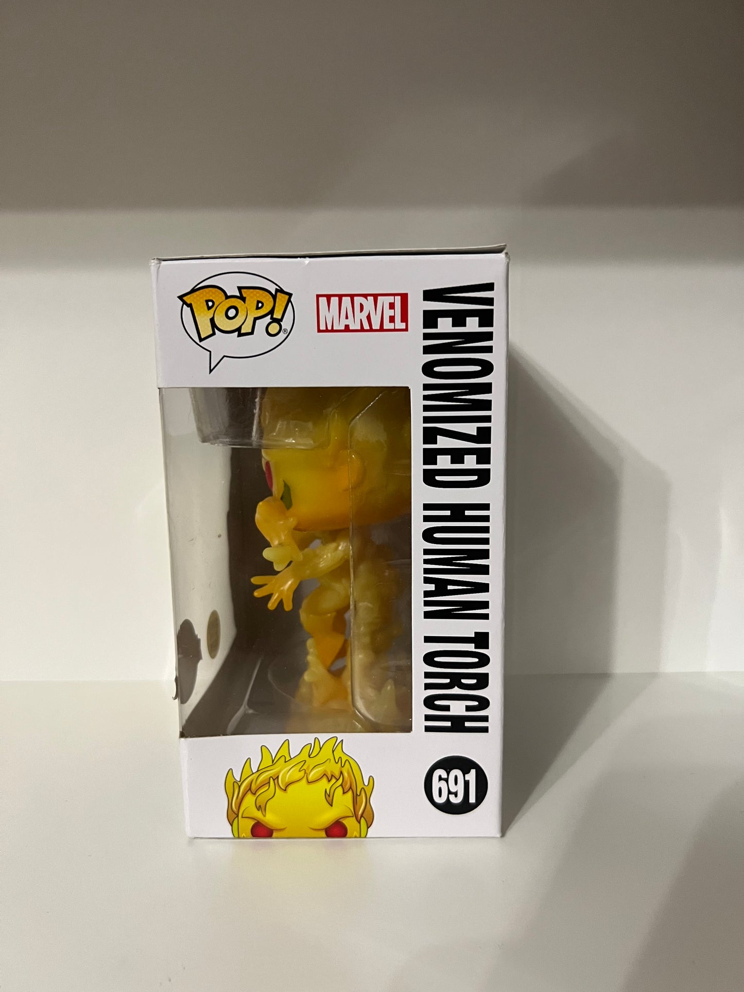 #691  Venomized Human Torch GITD - Marvel
