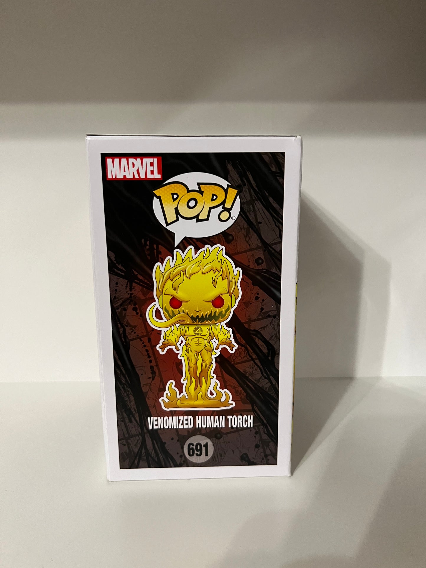 #691  Venomized Human Torch GITD - Marvel