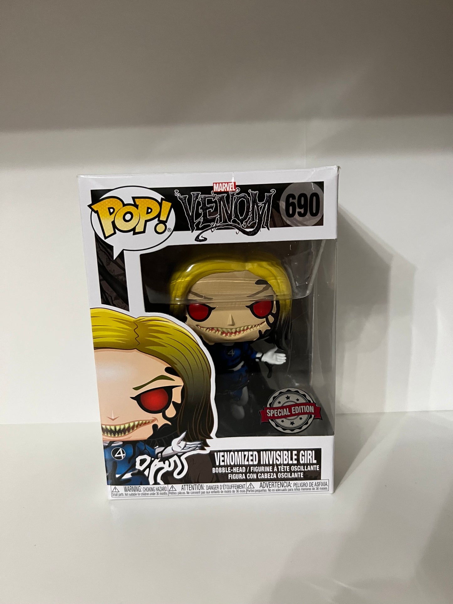 #690  Venomized Invisible Girl - Marvel