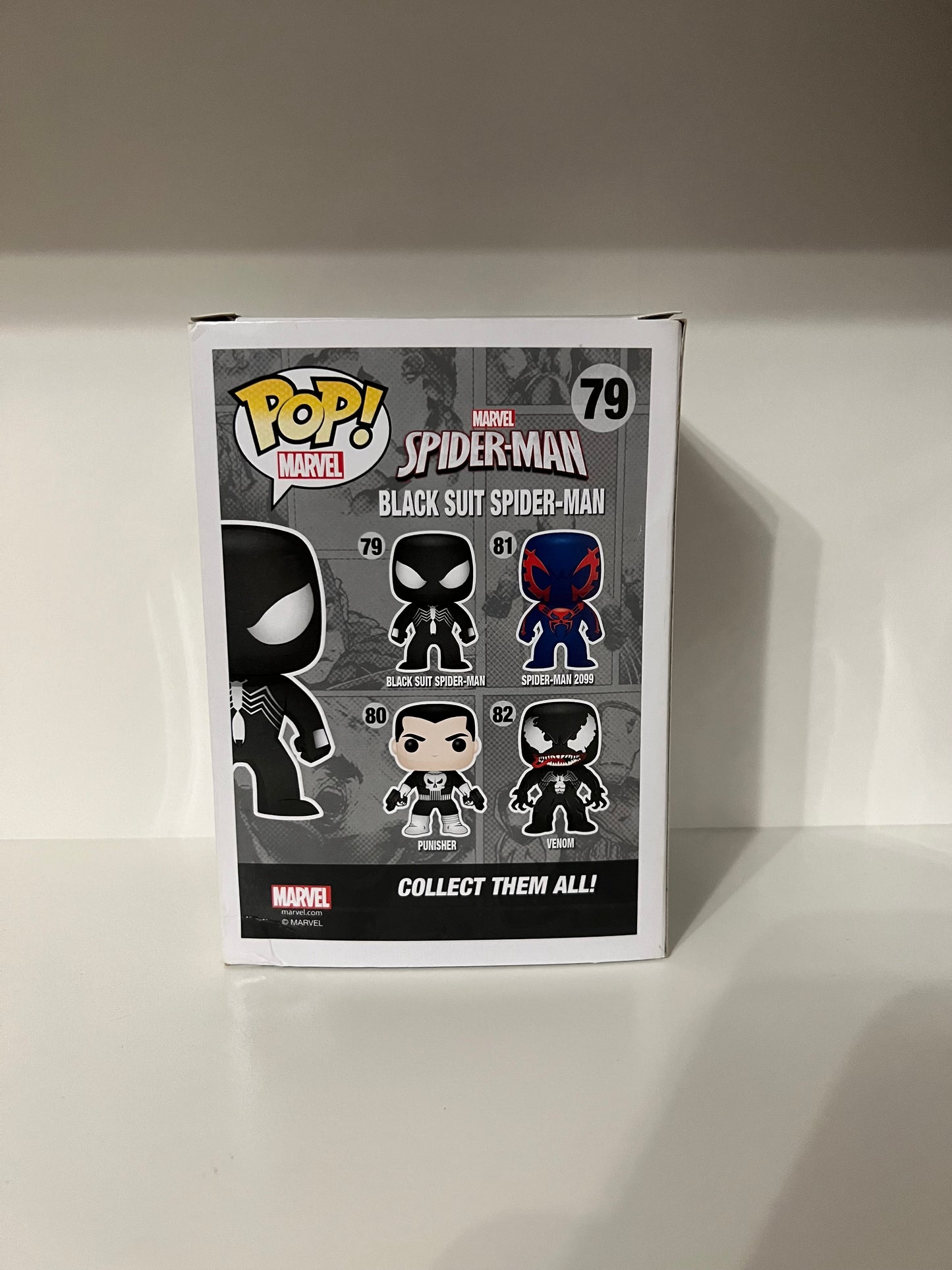 #79  Black Suit Spider-Man - Marvel