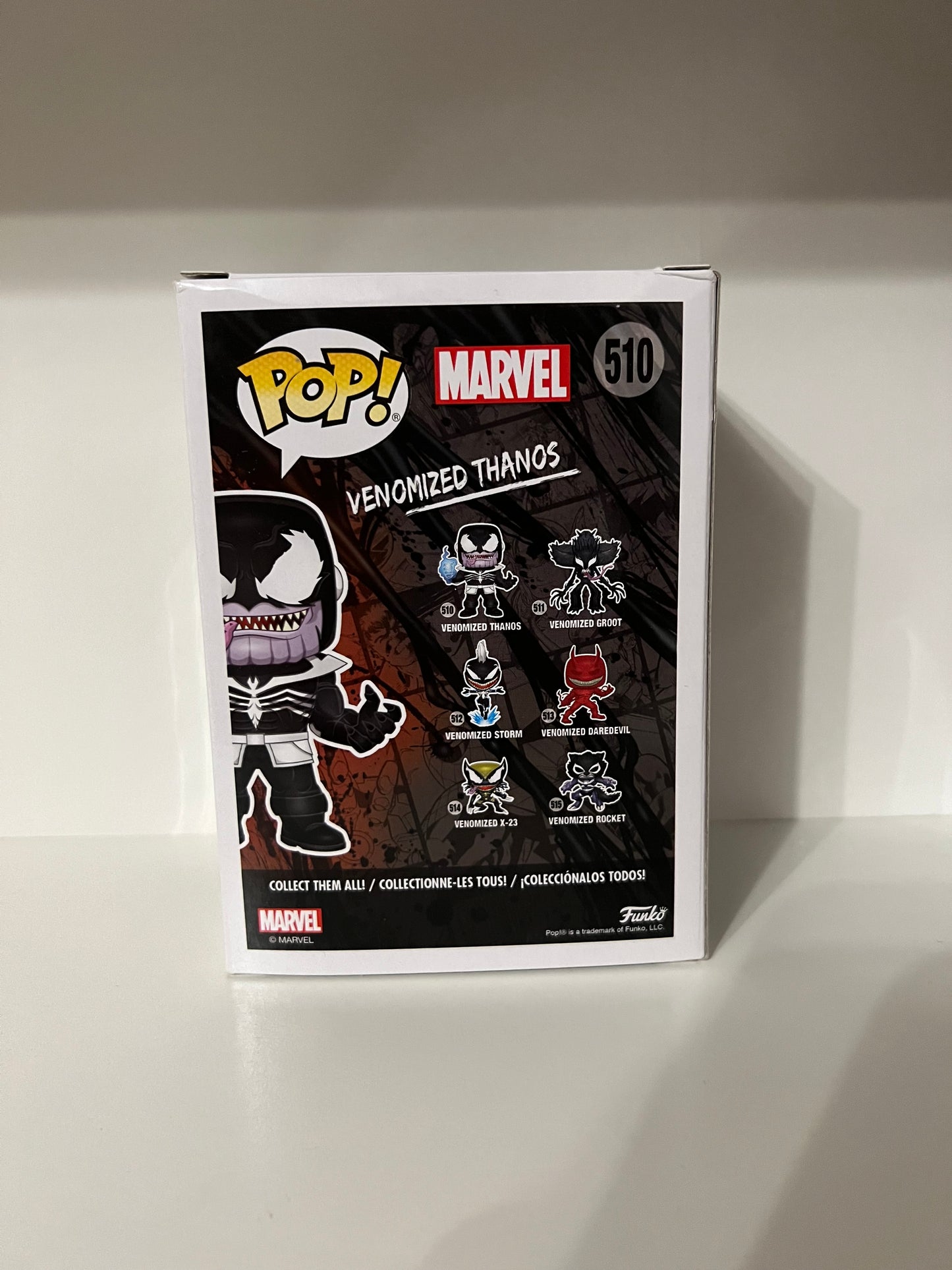 #510  Venomized Thanos GITD - Marvel