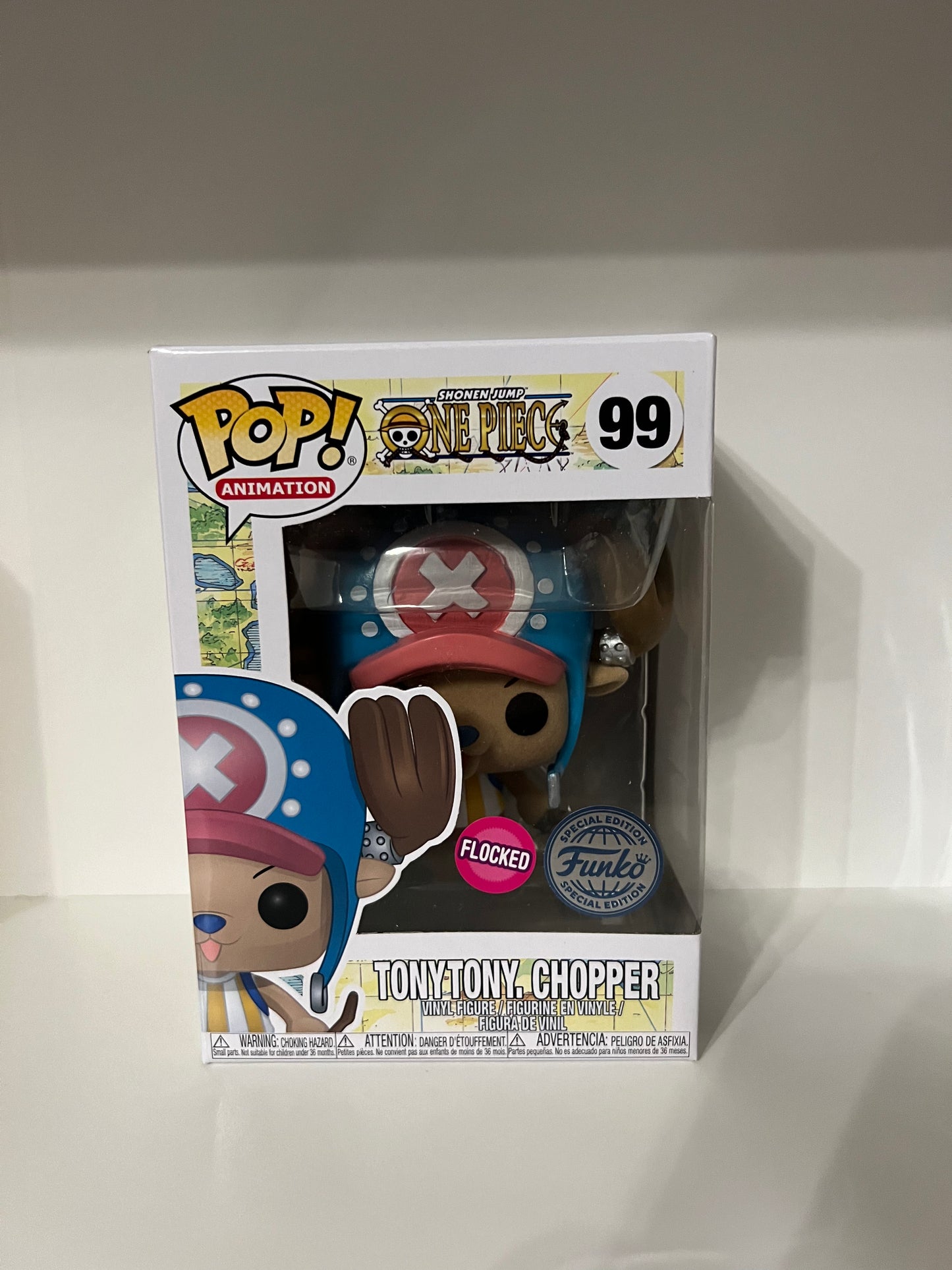 #99  Tony Tony, Chopper Flocked - One Piece