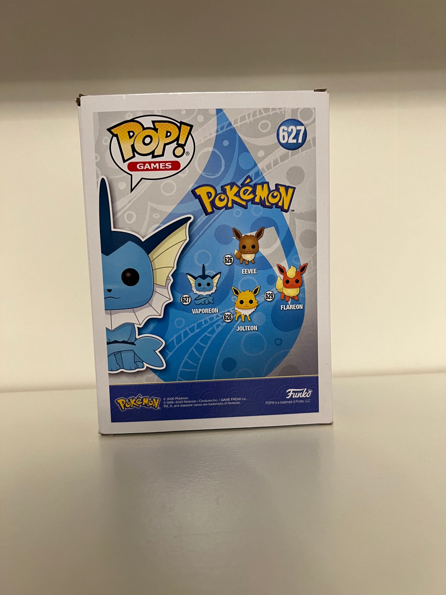 #627  Vaporeon Diamond - Pokemon
