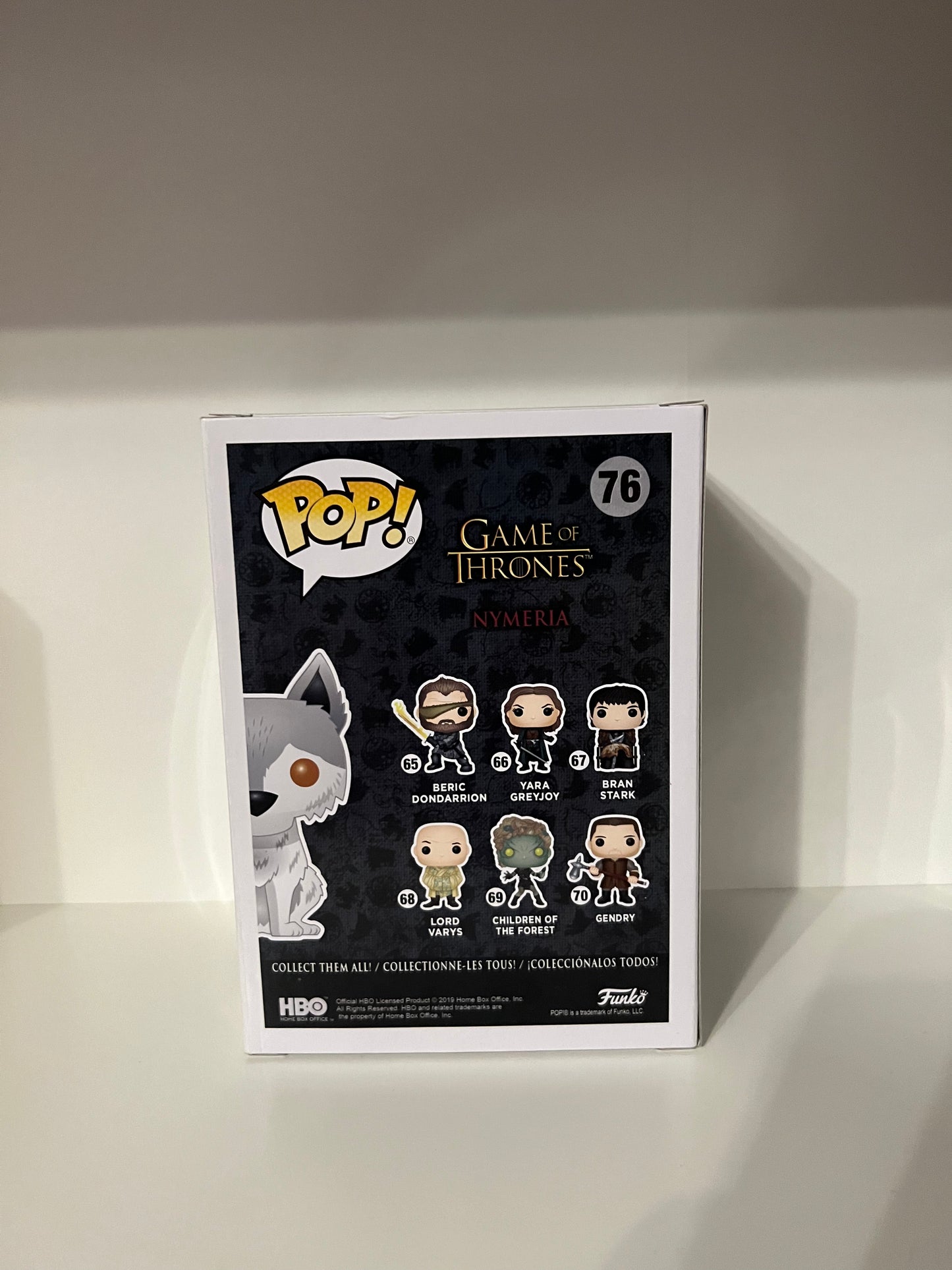 #76  Nymeria hot topic exclusive - Game of Thrones