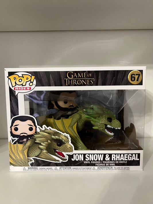 #67  Jon Snow & Rhaegal - Game of Thrones
