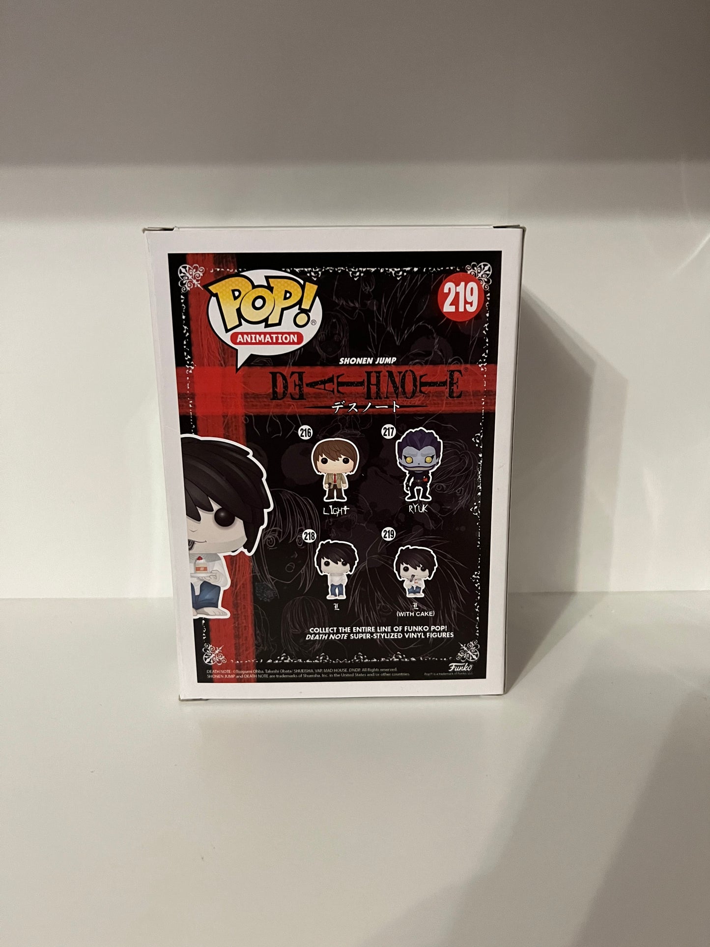 #219  L with cake Hot Topic - Death Note