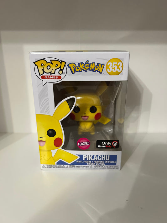 #353  Pikachu Flocked - Pokemon