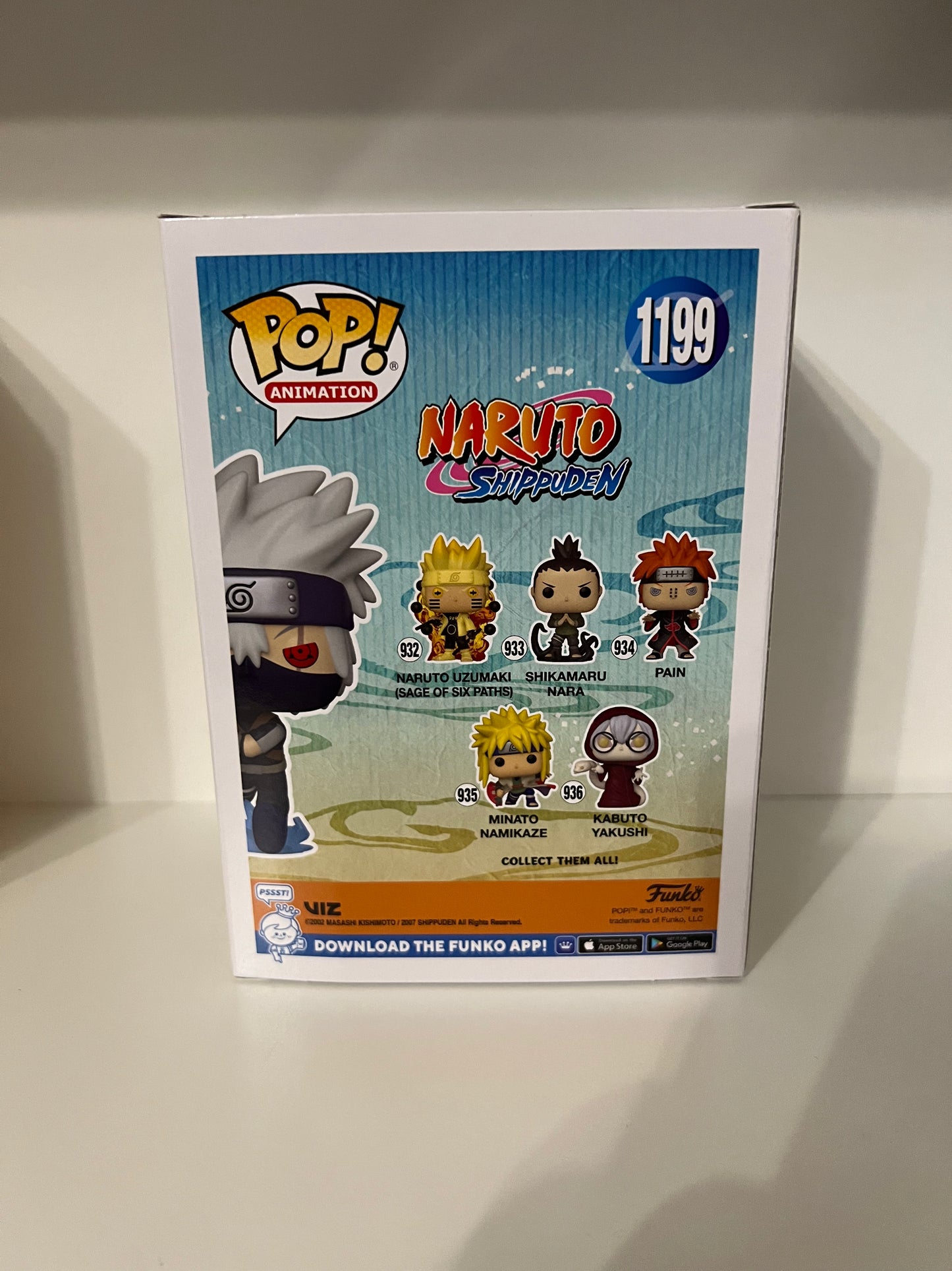 #1199  Kakashi Hatake Chase - Naruto (AAA Anime exclusive)